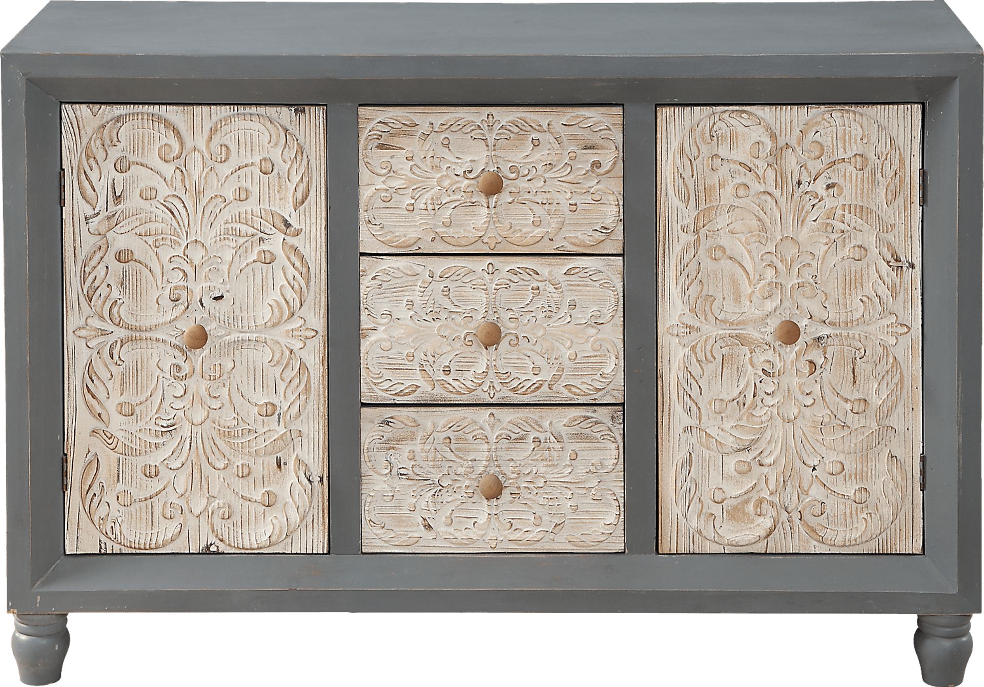 Citron Gray Credenza - Image 2