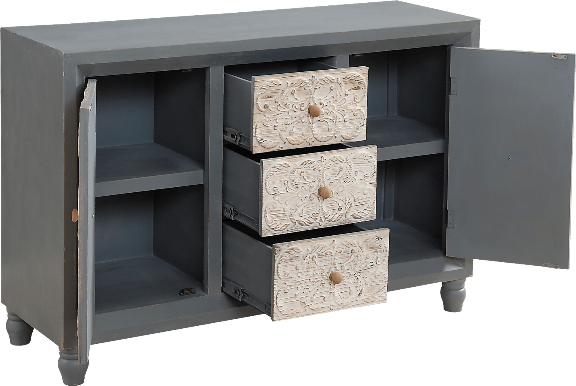 Citron Gray Credenza - Image 3