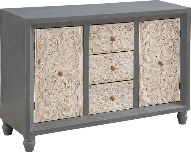 Citron Gray Credenza - Thumbnail - Image 1