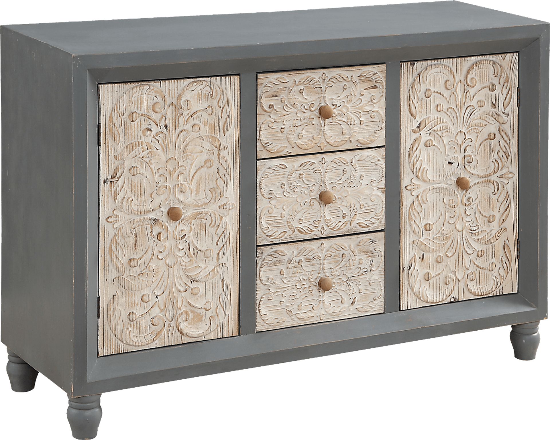 Citron Gray Credenza - Image 1