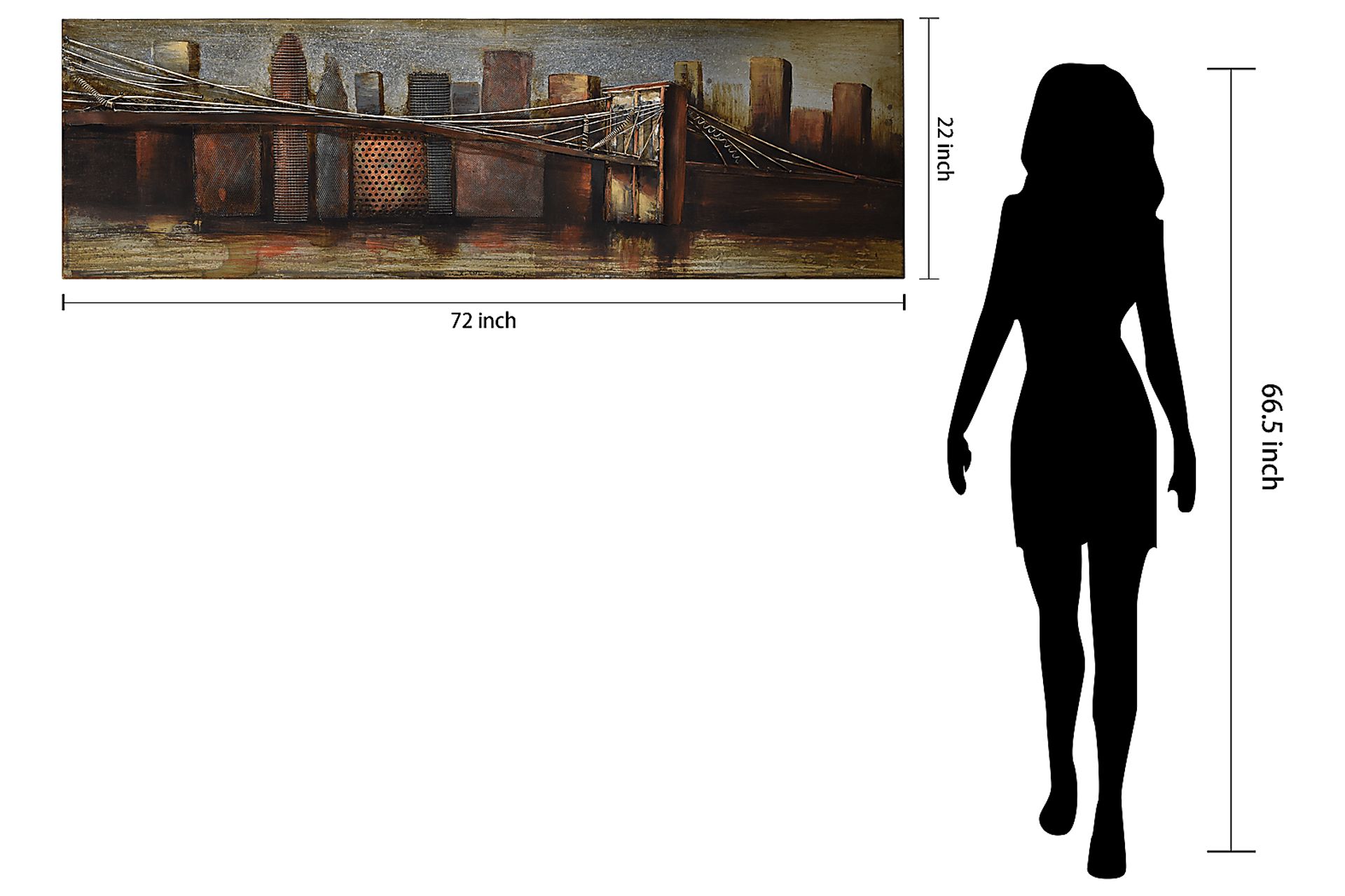 City Bridge Wall Decor - Image 6