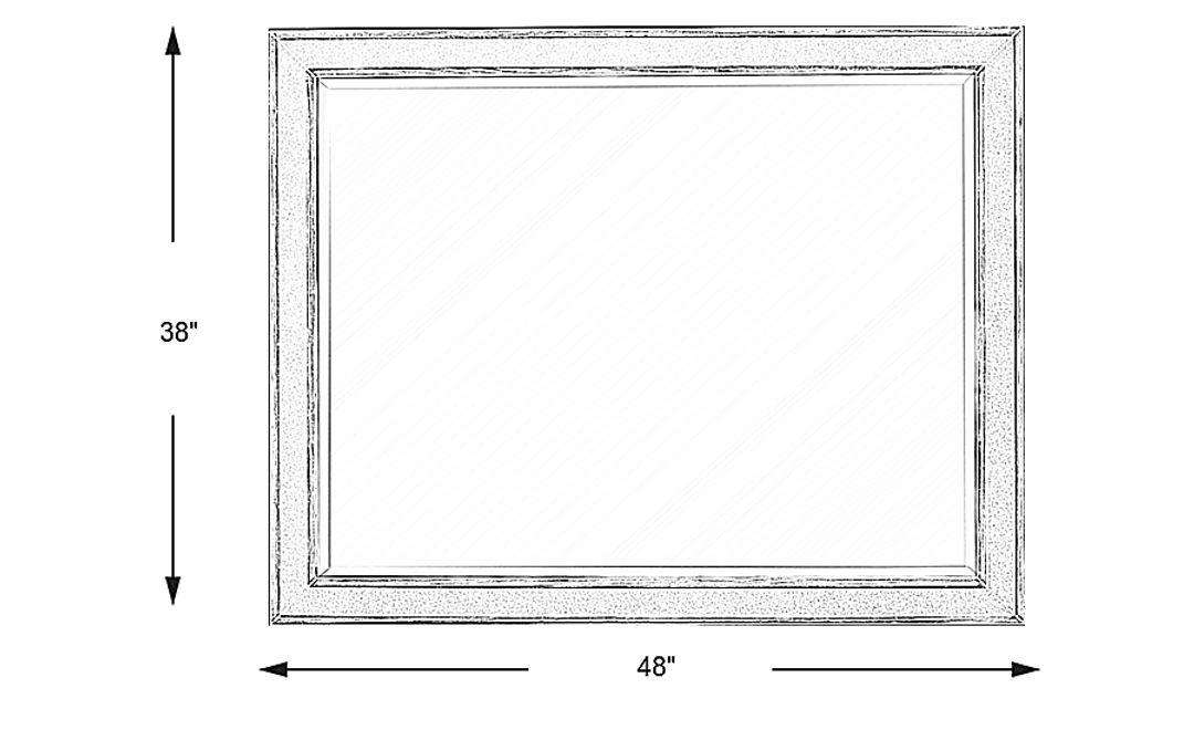 City Mill Sandstone Mirror