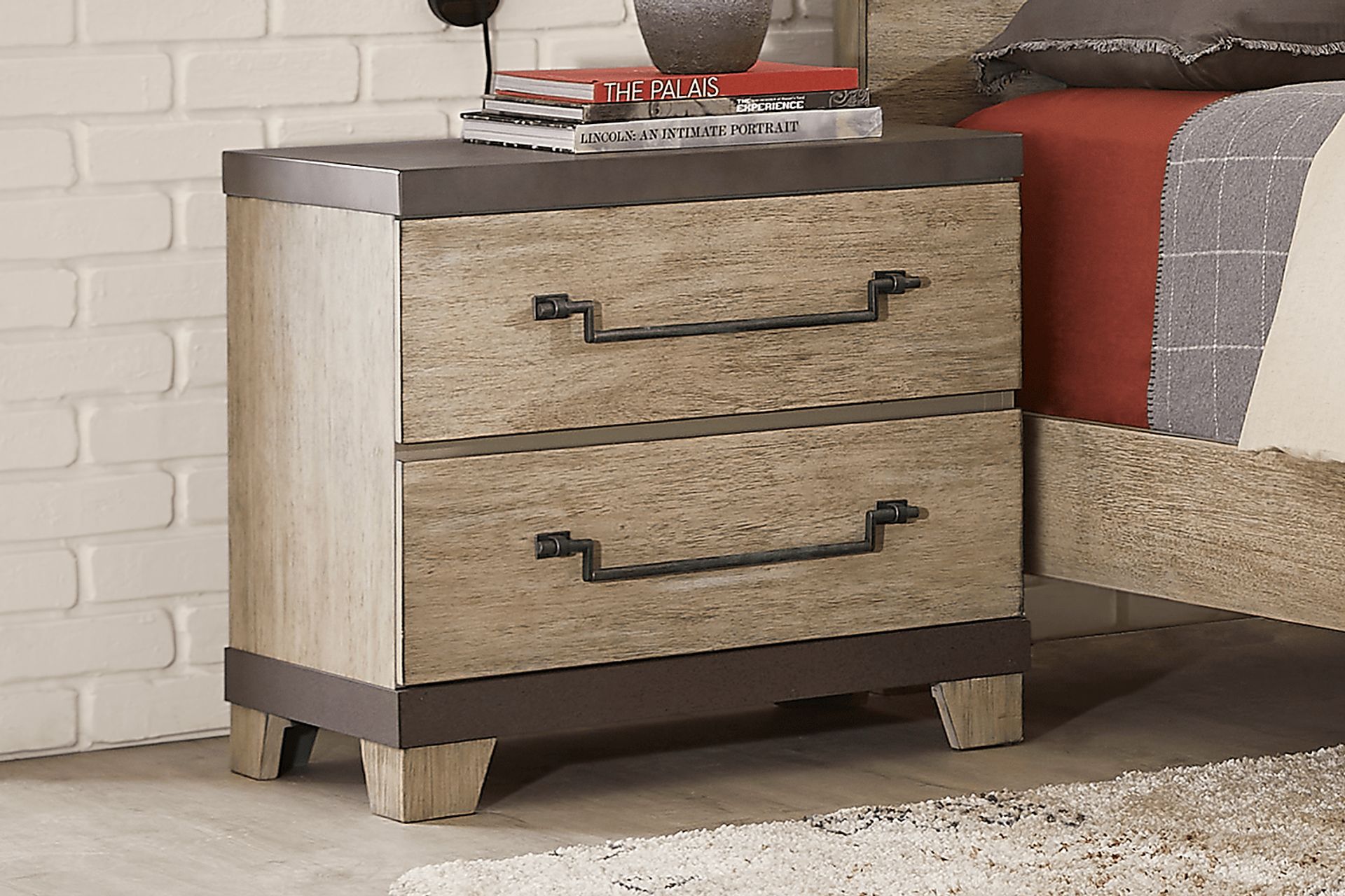 City Mill Sandstone Nightstand - Image 2