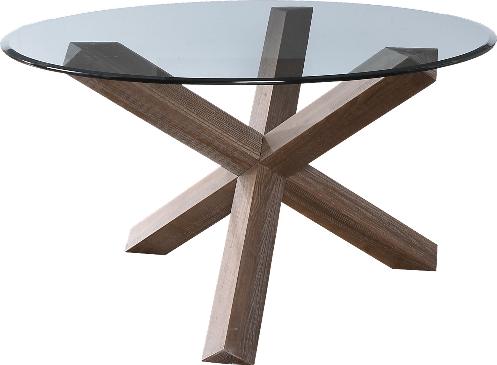 City Villa Driftwood Round Dining Table - Image 1