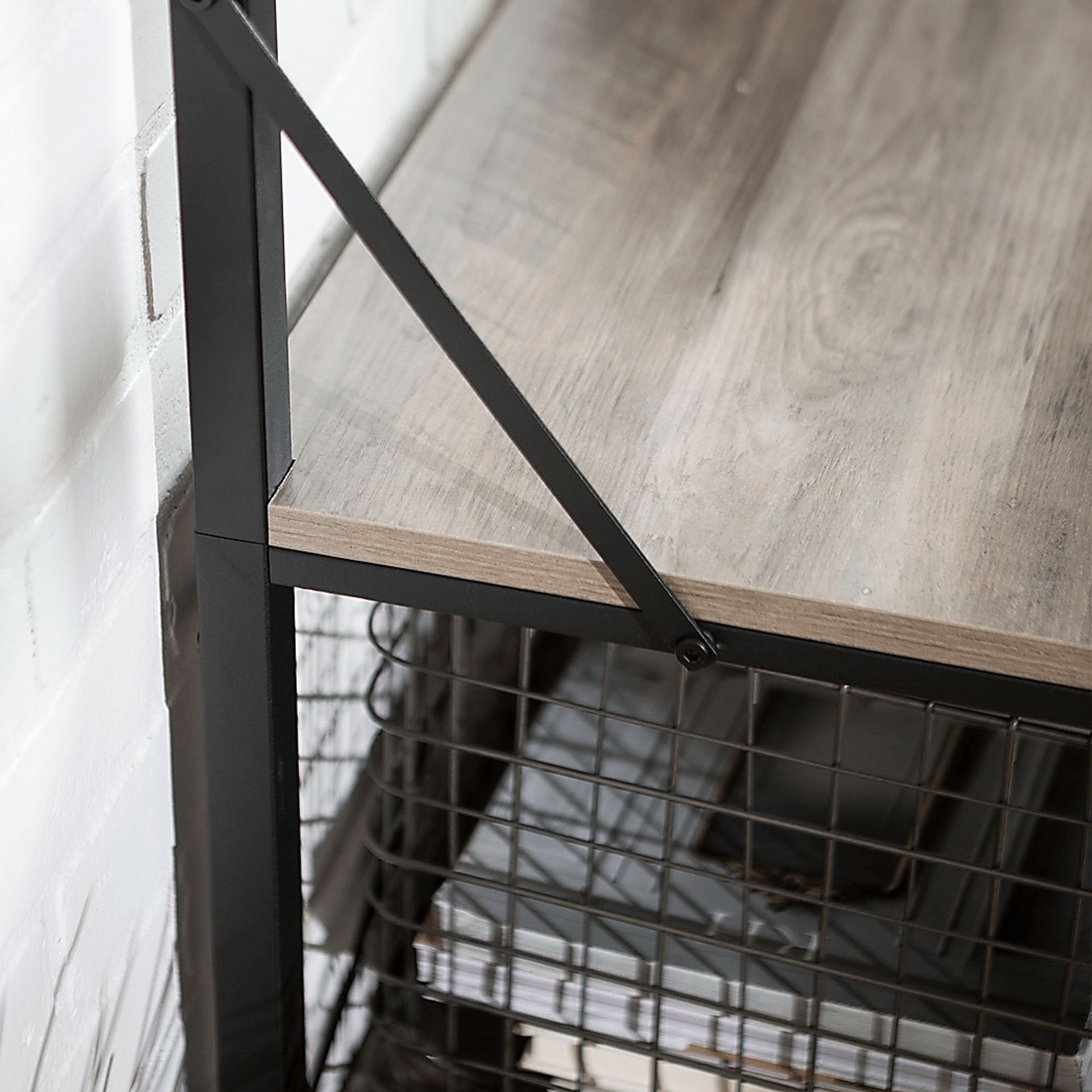 Civray Gray Bench - Image 4