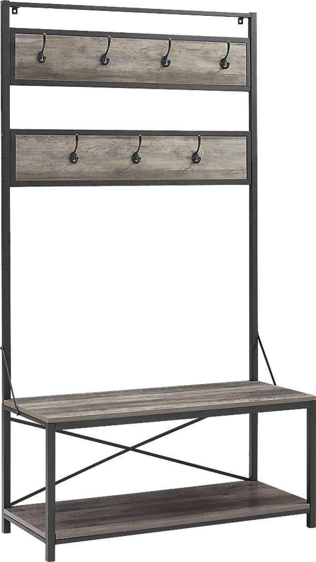 Civray Gray Bench - Thumbnail - Image 1