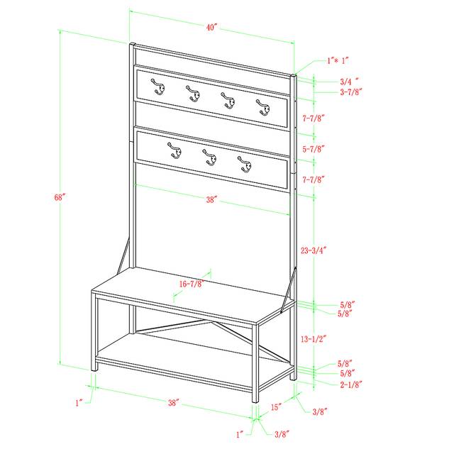 Civray Oak Bench - Thumbnail - Image 5