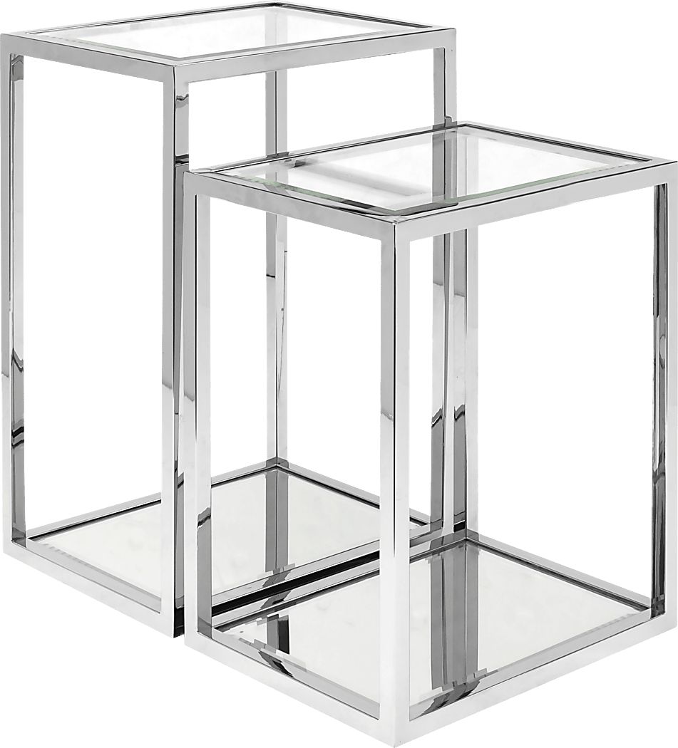 Claar Yellow Nesting End Table - Rooms To Go