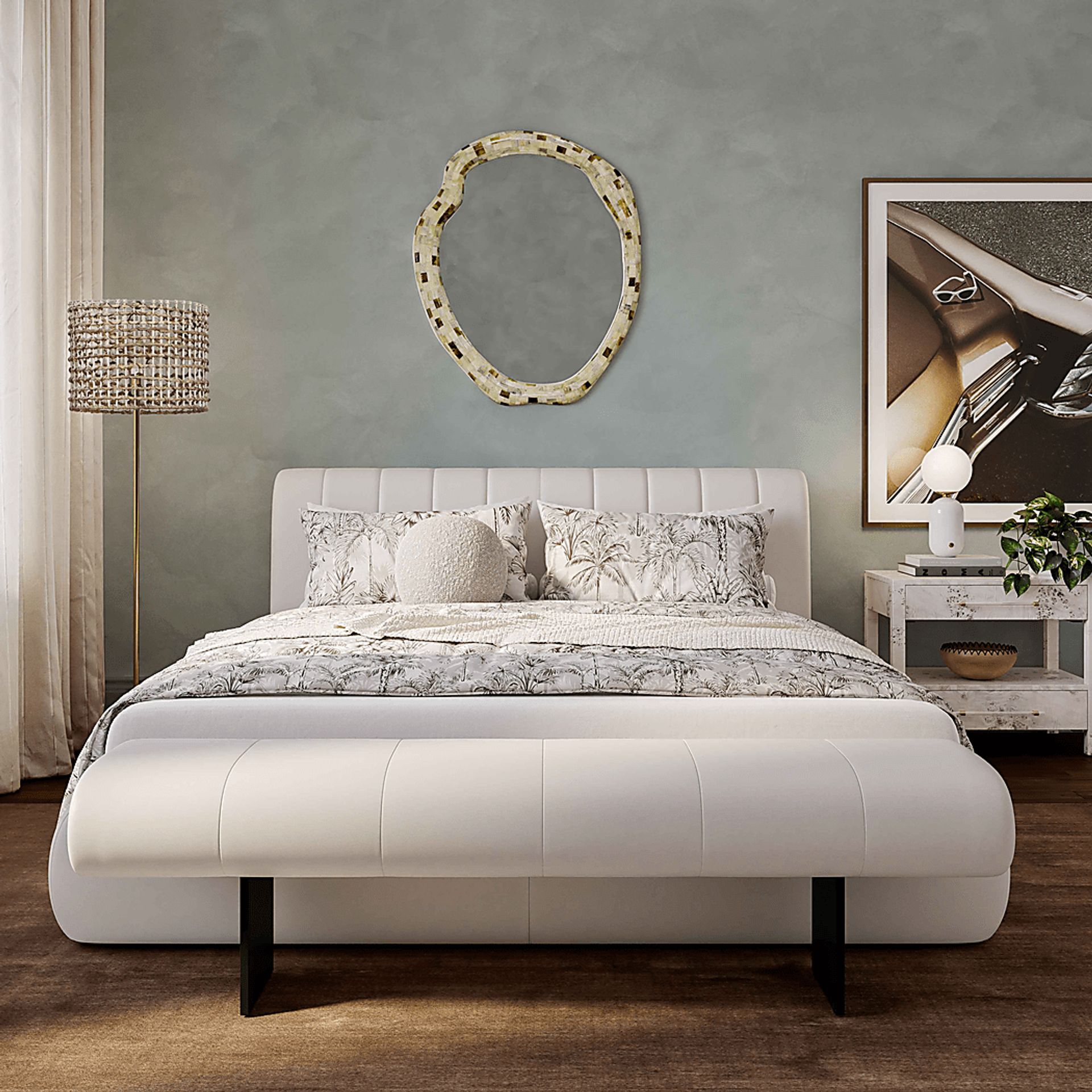 Clachan Cream King Bed - Image 2