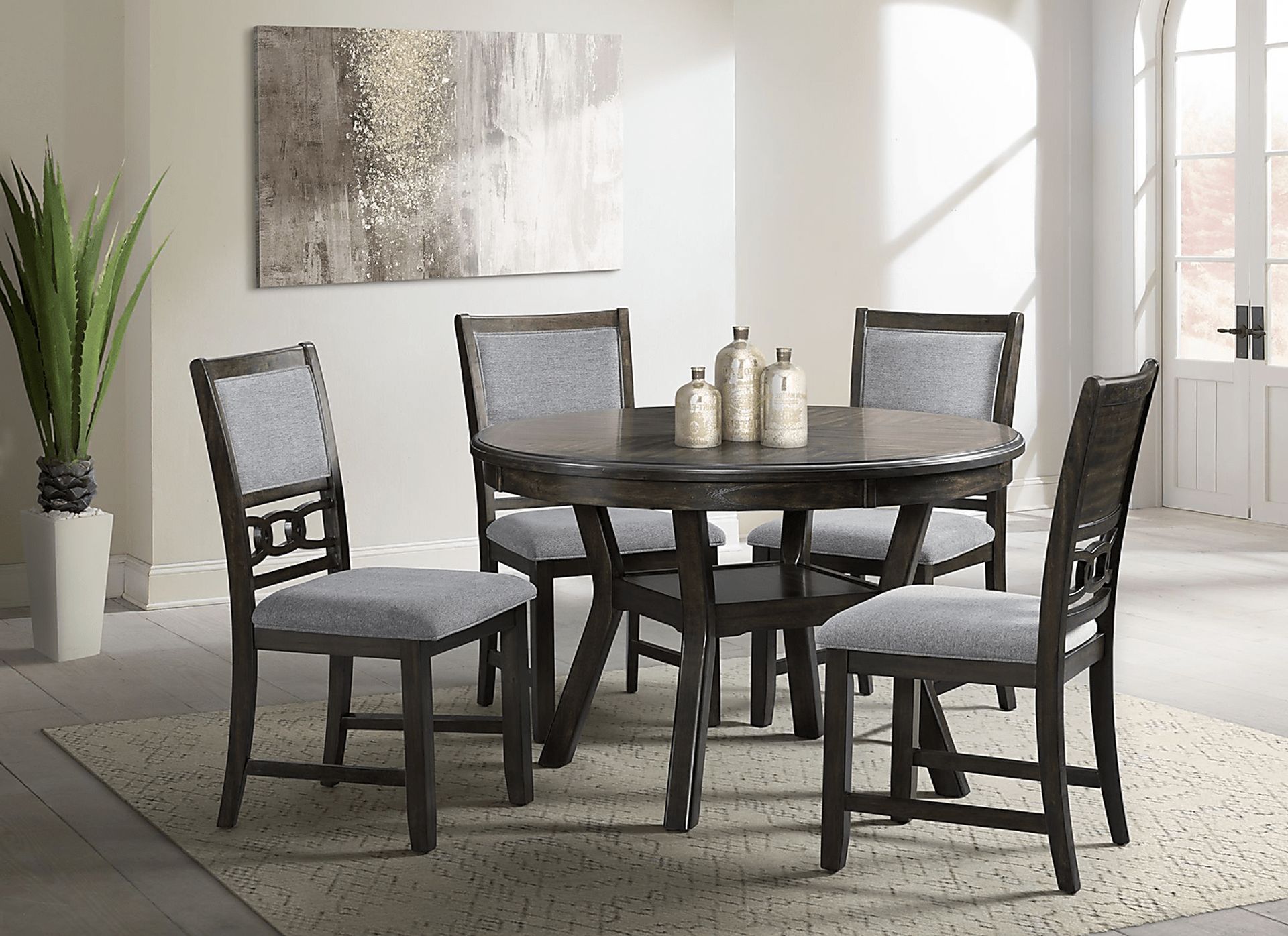 Clackamas Brown Dining Table - Image 2