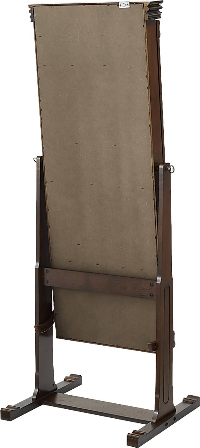 Clagett Brown Mirror Jewelry Armoire - Thumbnail - Image 6