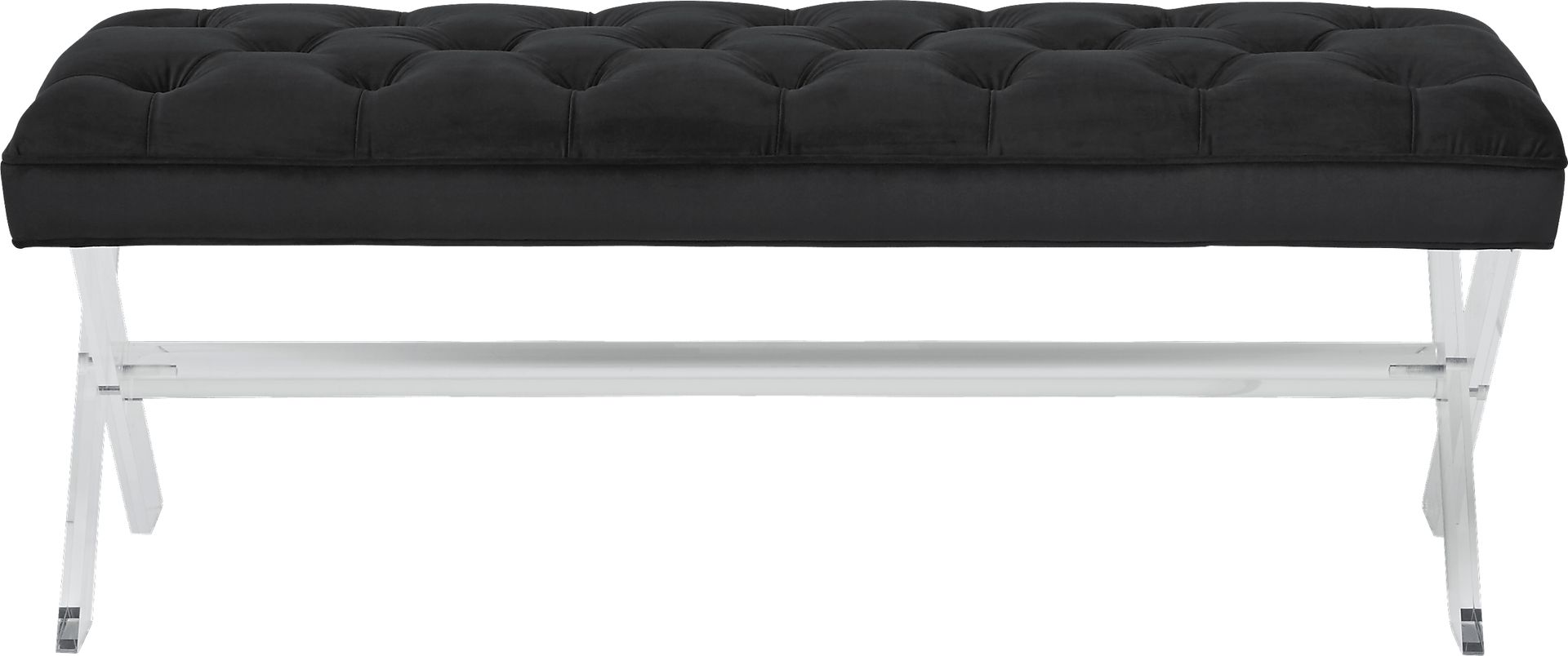 Claira Black Accent Bench - Image 2