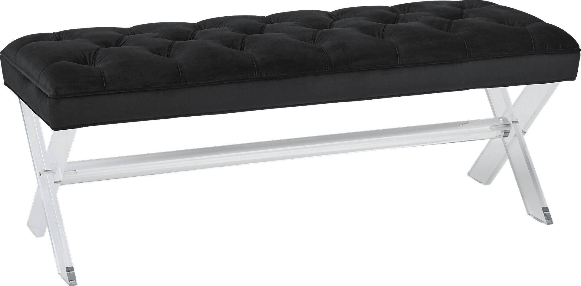 Claira Black Accent Bench - Image 1