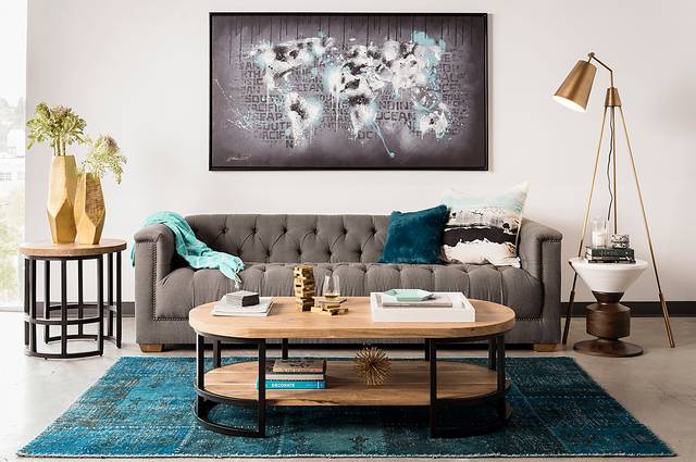 Clairborn Gold Floor Lamp - Thumbnail - Image 4