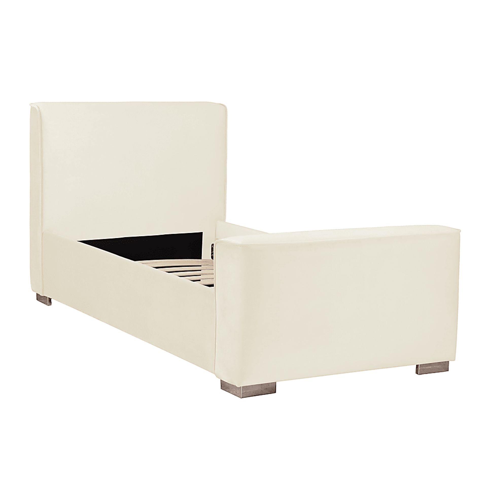 Claire Elle Cream Twin Bed - Image 3