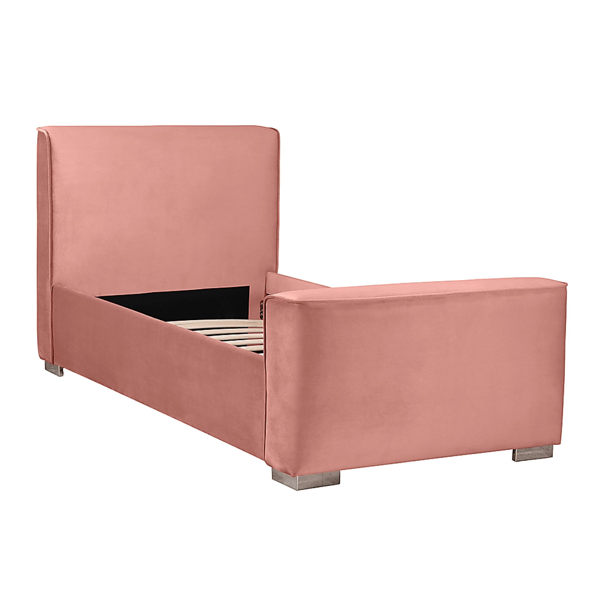 Claire Elle Pink Rose Twin Bed - Image 3