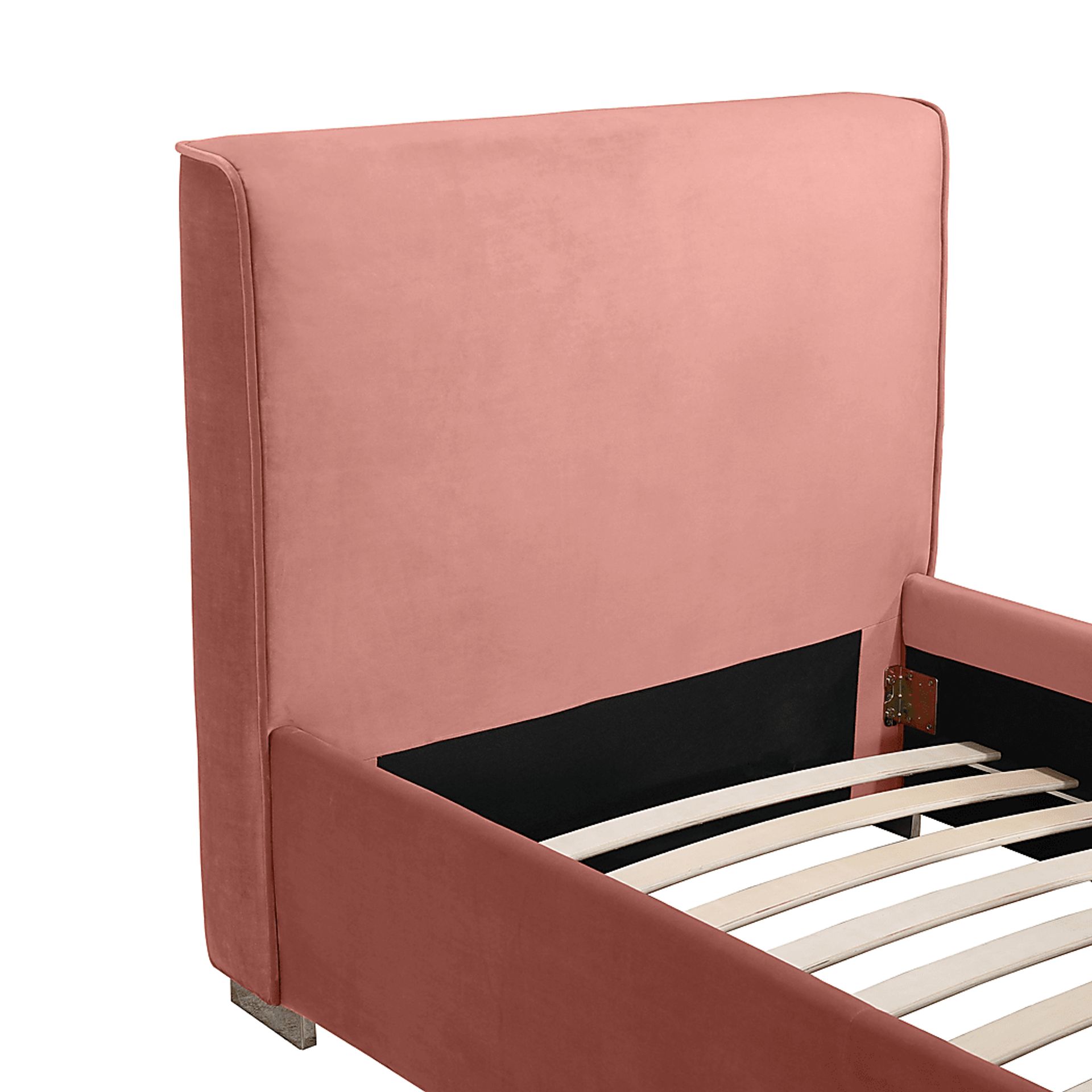 Claire Elle Pink Rose Twin Bed - Image 4