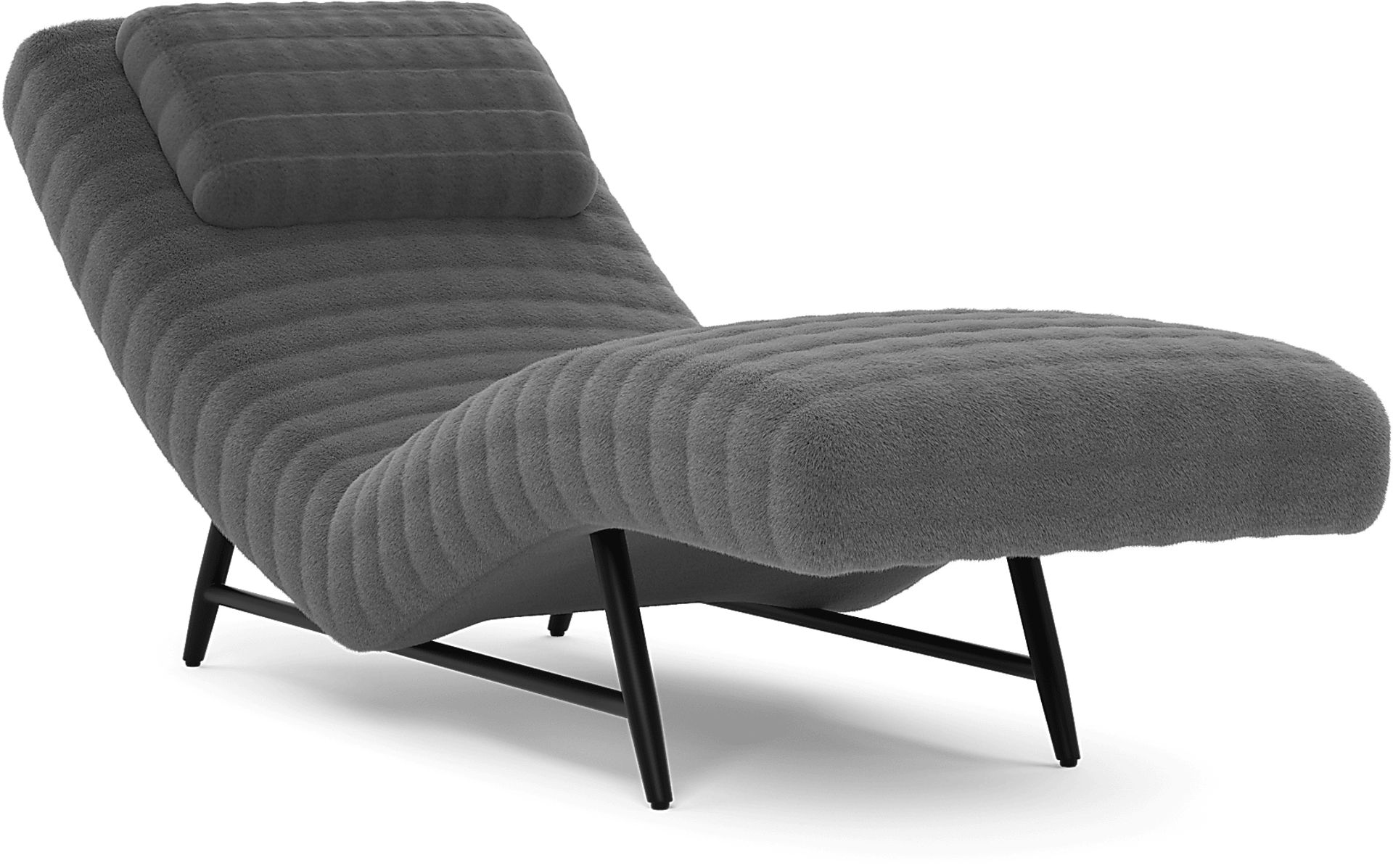 Claire Gray Chaise - Image 1
