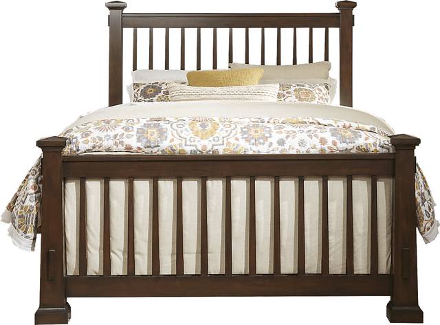 Clairfield Tobacco 7 Pc King Slat Bedroom - Thumbnail - Image 3