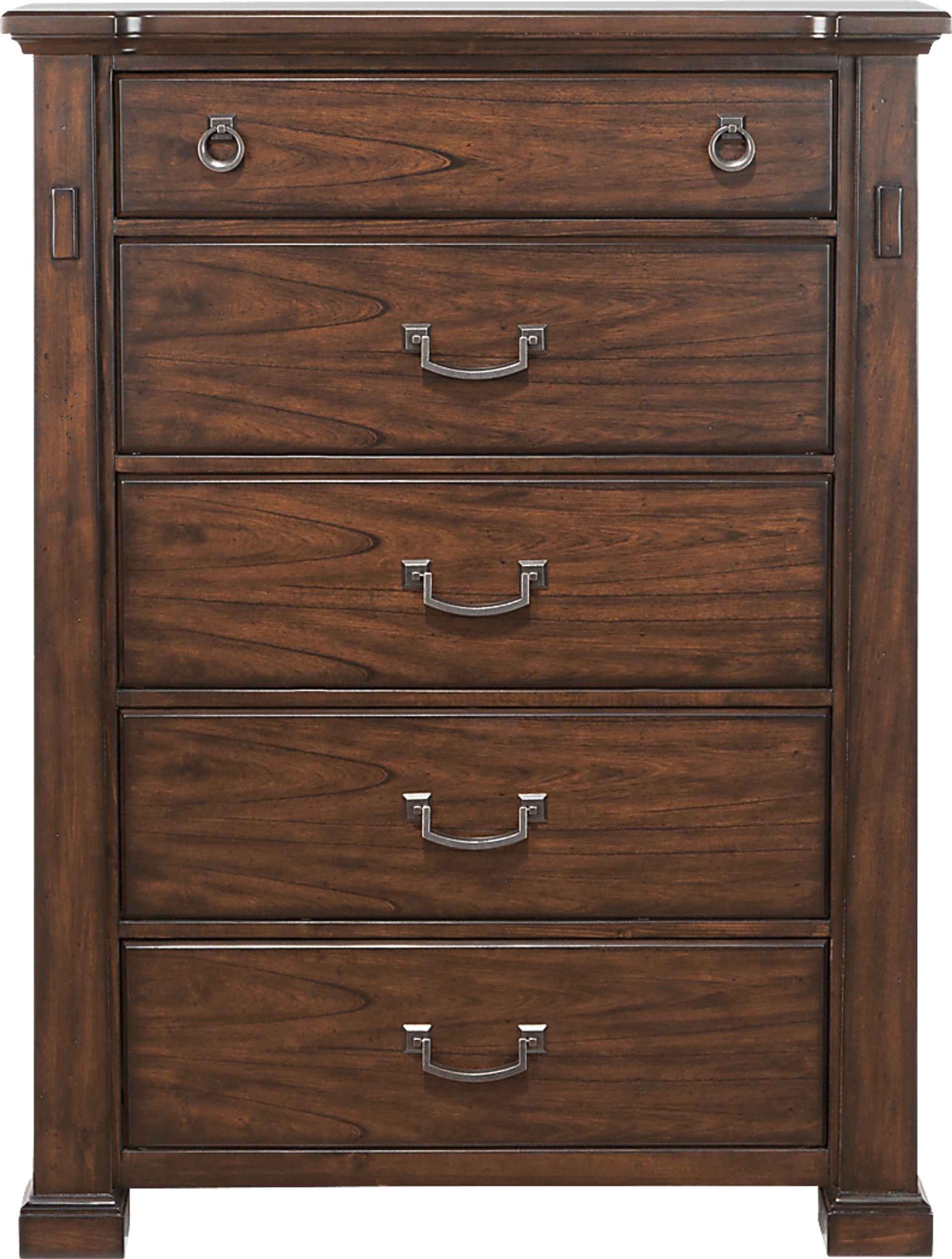 Clairfield Tobacco Dark Wood Chest