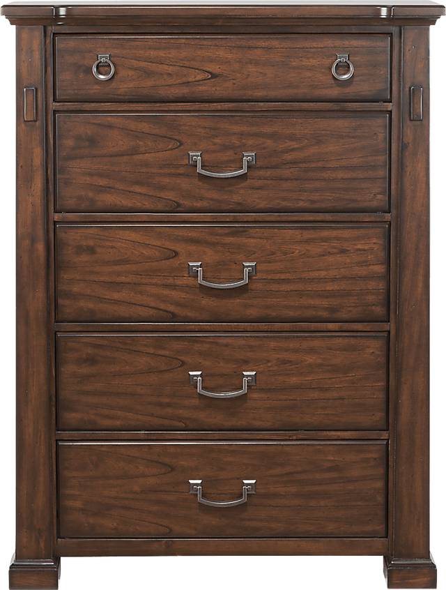 Clairfield Tobacco 5 Pc Queen Bedroom - Thumbnail - Image 6