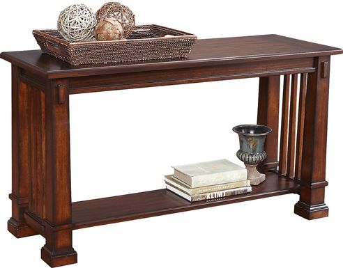 Clairfield Tobacco Sofa Table