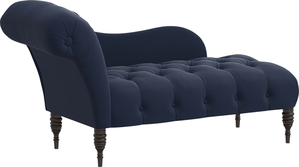 Clairhaven Navy Blue Polyester Fabric Settee Rooms To Go