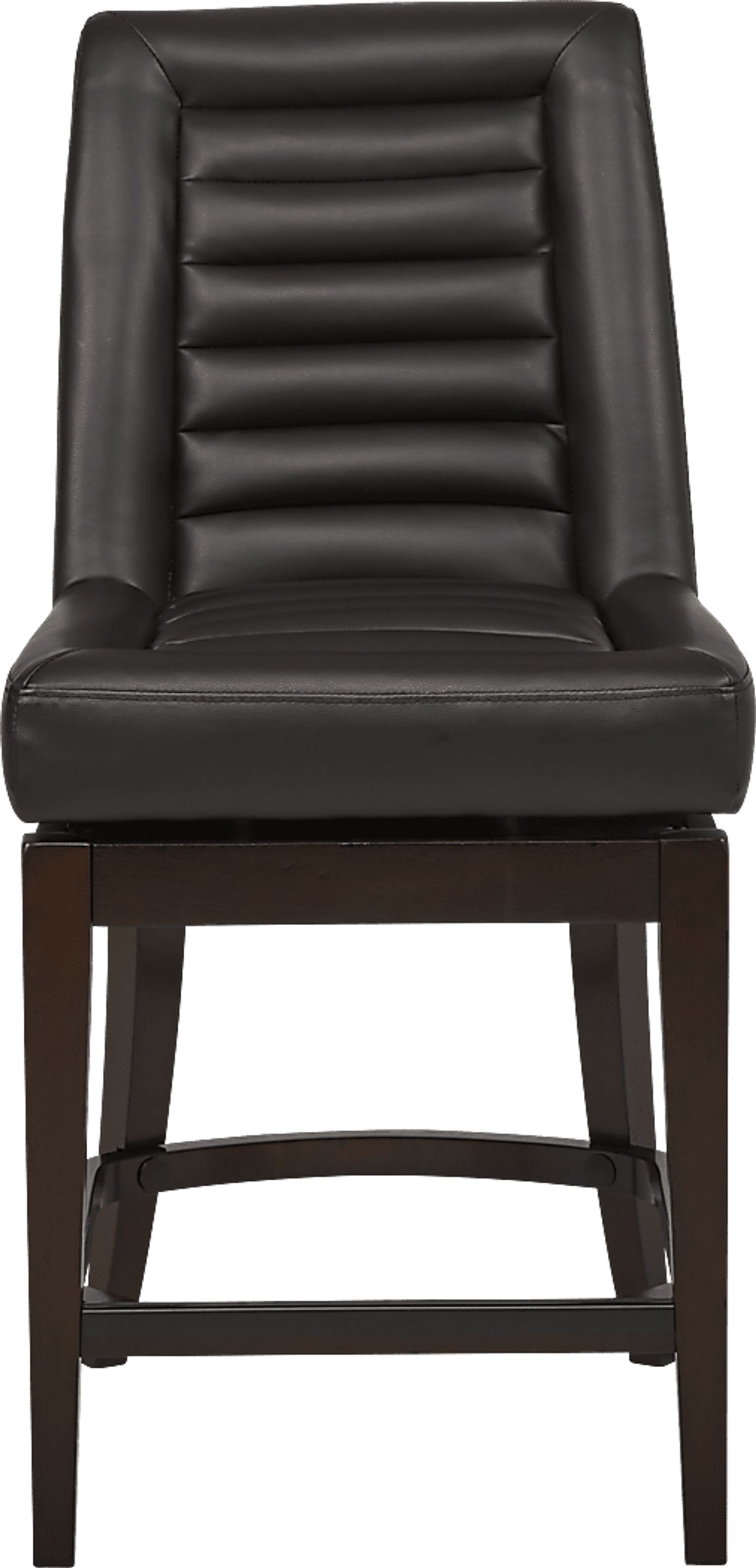 Clairmont Heights Black Counter Height Swivel Stool - Image 2