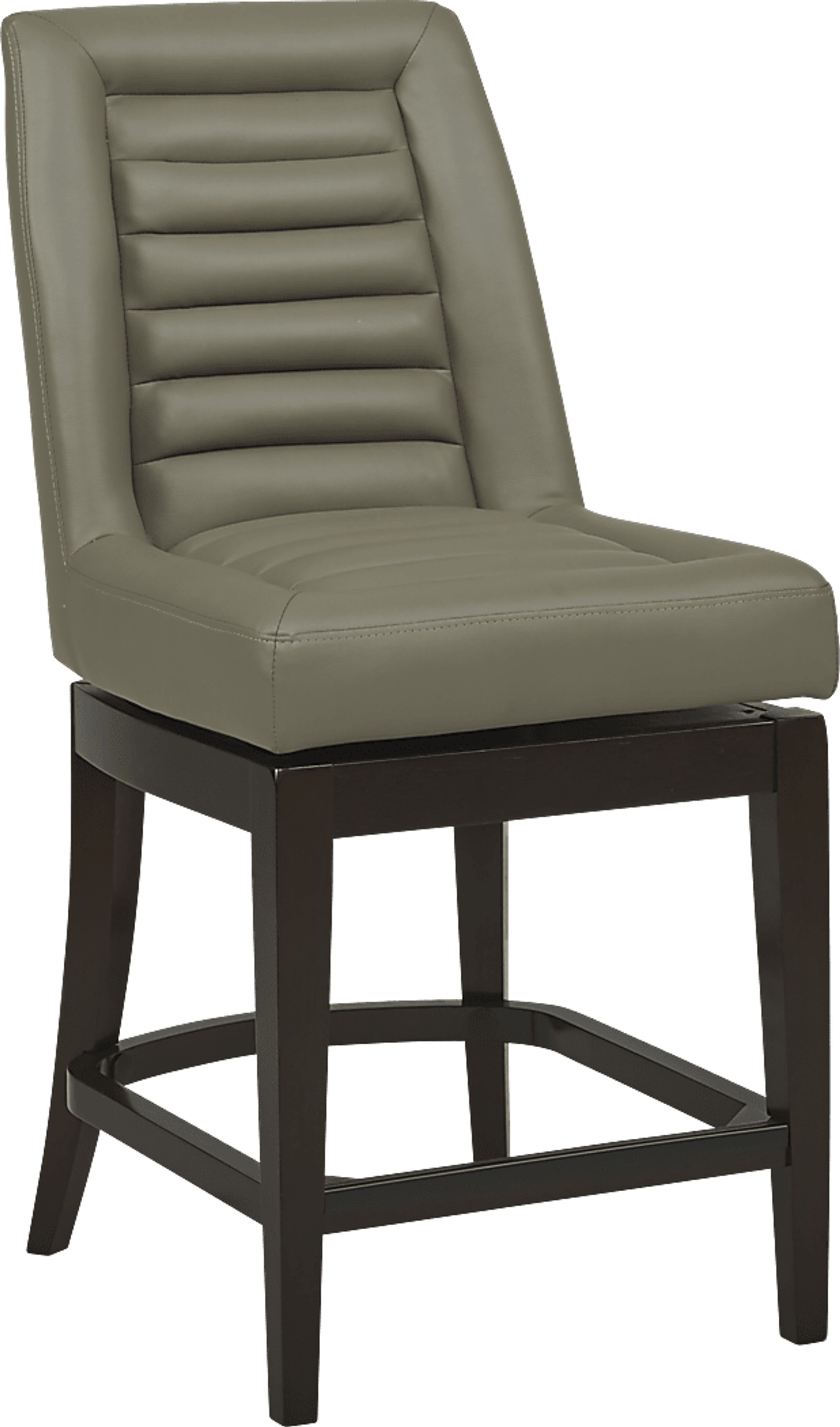 Clairmont Heights Gray Counter Height Swivel Stool - Image 1