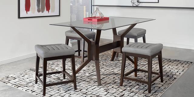 Clairmont Heights Gray Counter Height Kyoto Stool - Thumbnail - Image 2