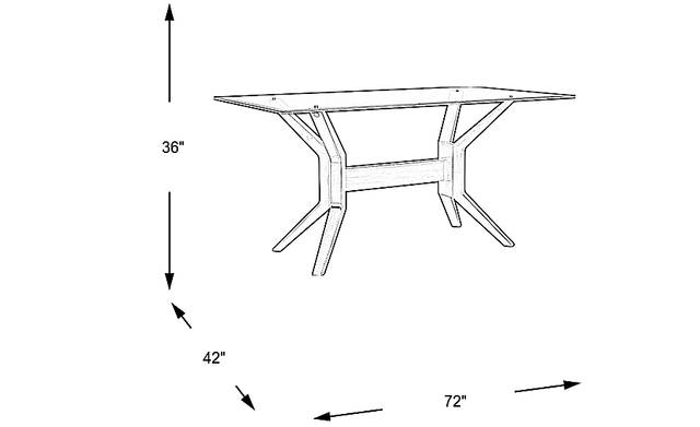 Dimension Image. Please refer to the Dimension Tab on this page for dimension details.