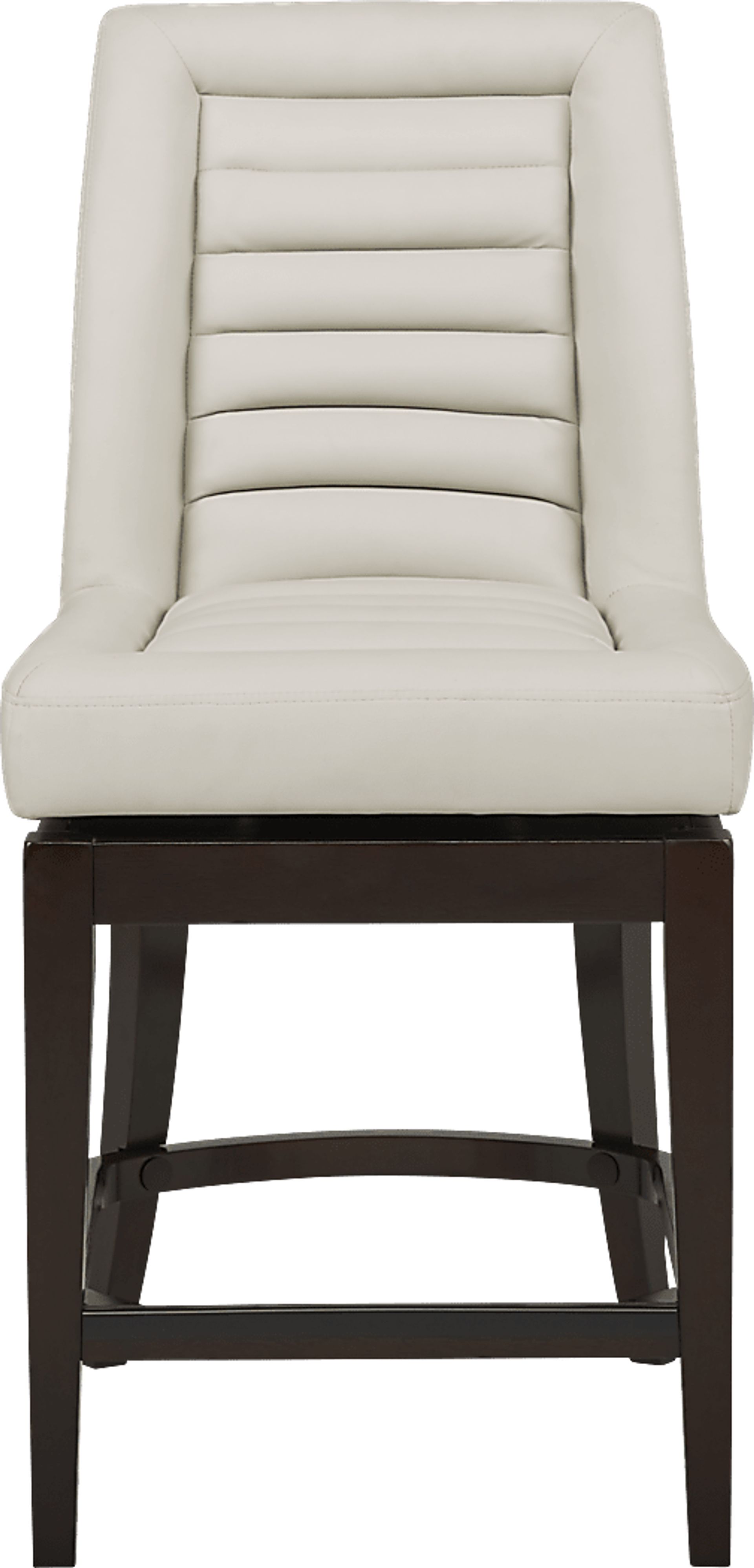 Clairmont Heights White Counter Height Swivel Stool - Image 2