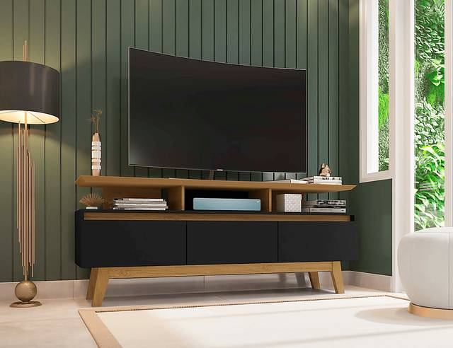 Clairton Black 63 in. Console - Thumbnail - Image 2