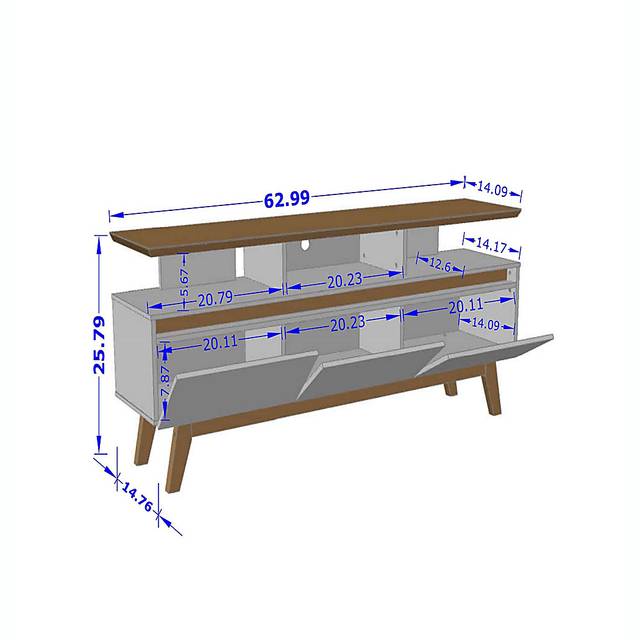 Clairton Black 63 in. Console - Thumbnail - Image 10