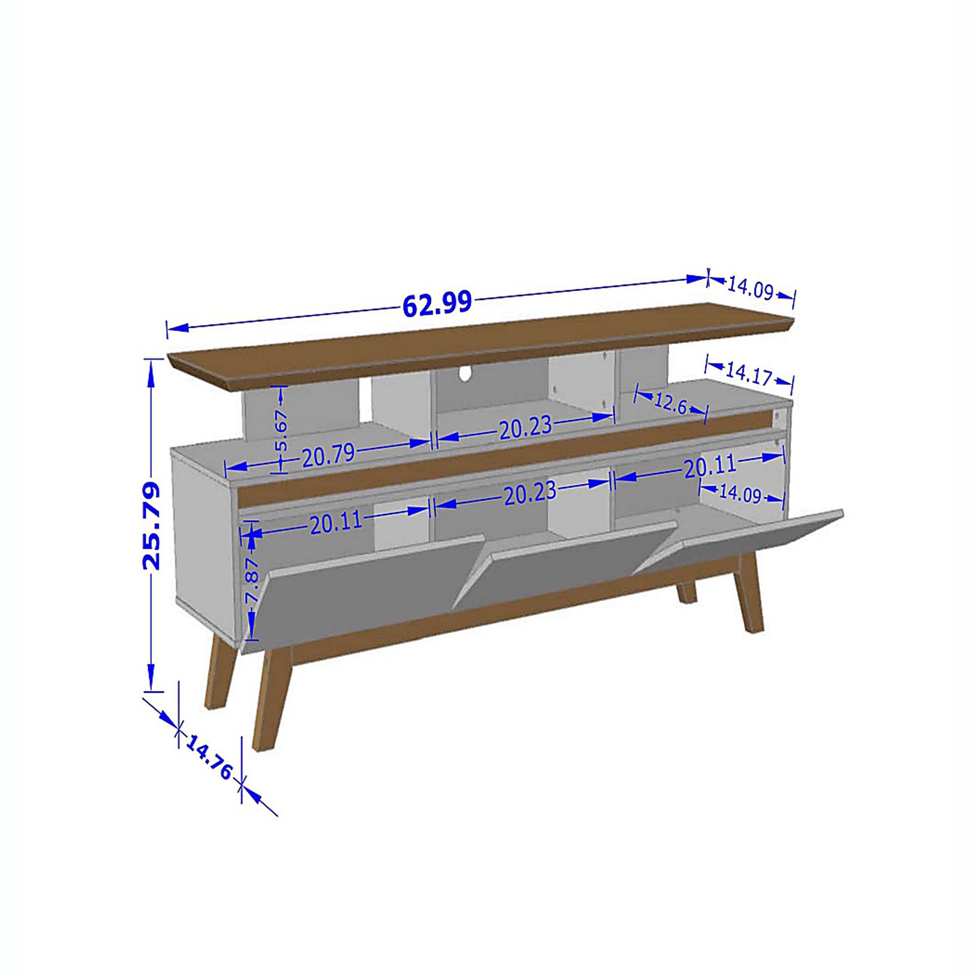 Clairton Cinnamon 63 in. Console - Image 10