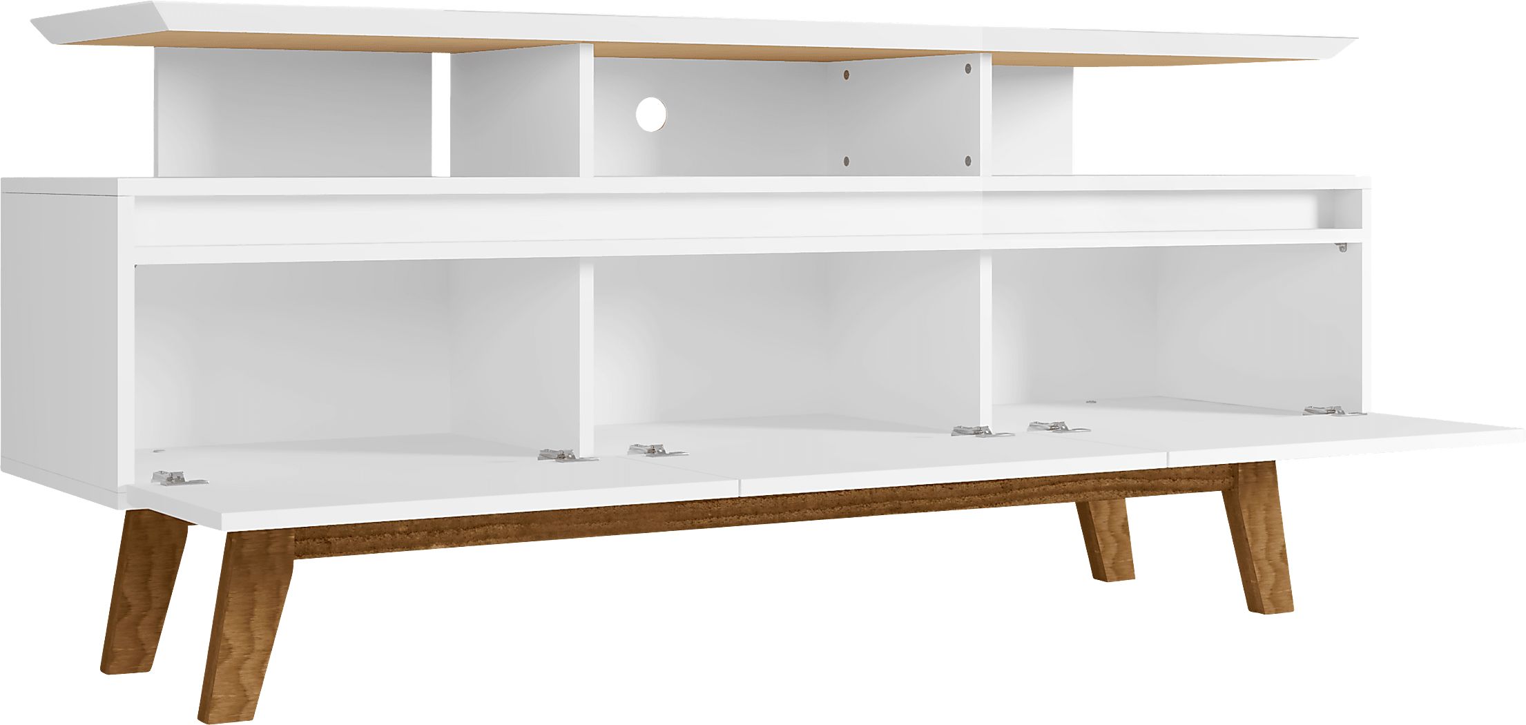 Clairton White 63 in. Console Rooms To Go