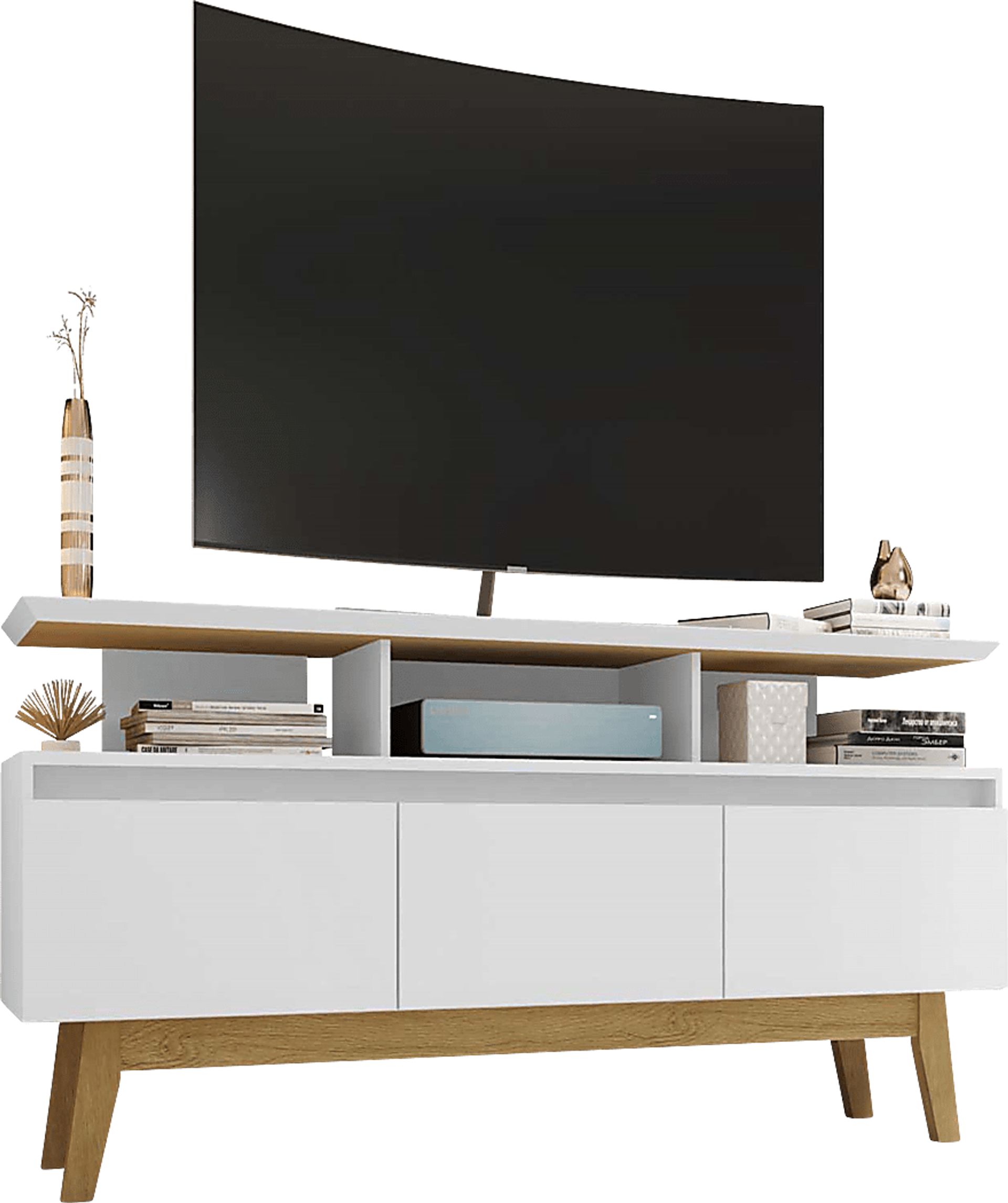 Clairton White 63 in. Console - Image 8