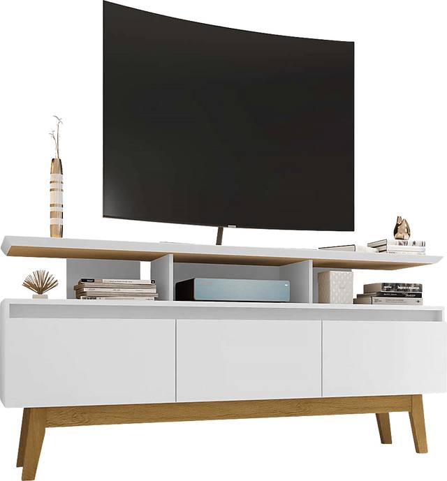 Clairton White 71 in. Console - Thumbnail - Image 8