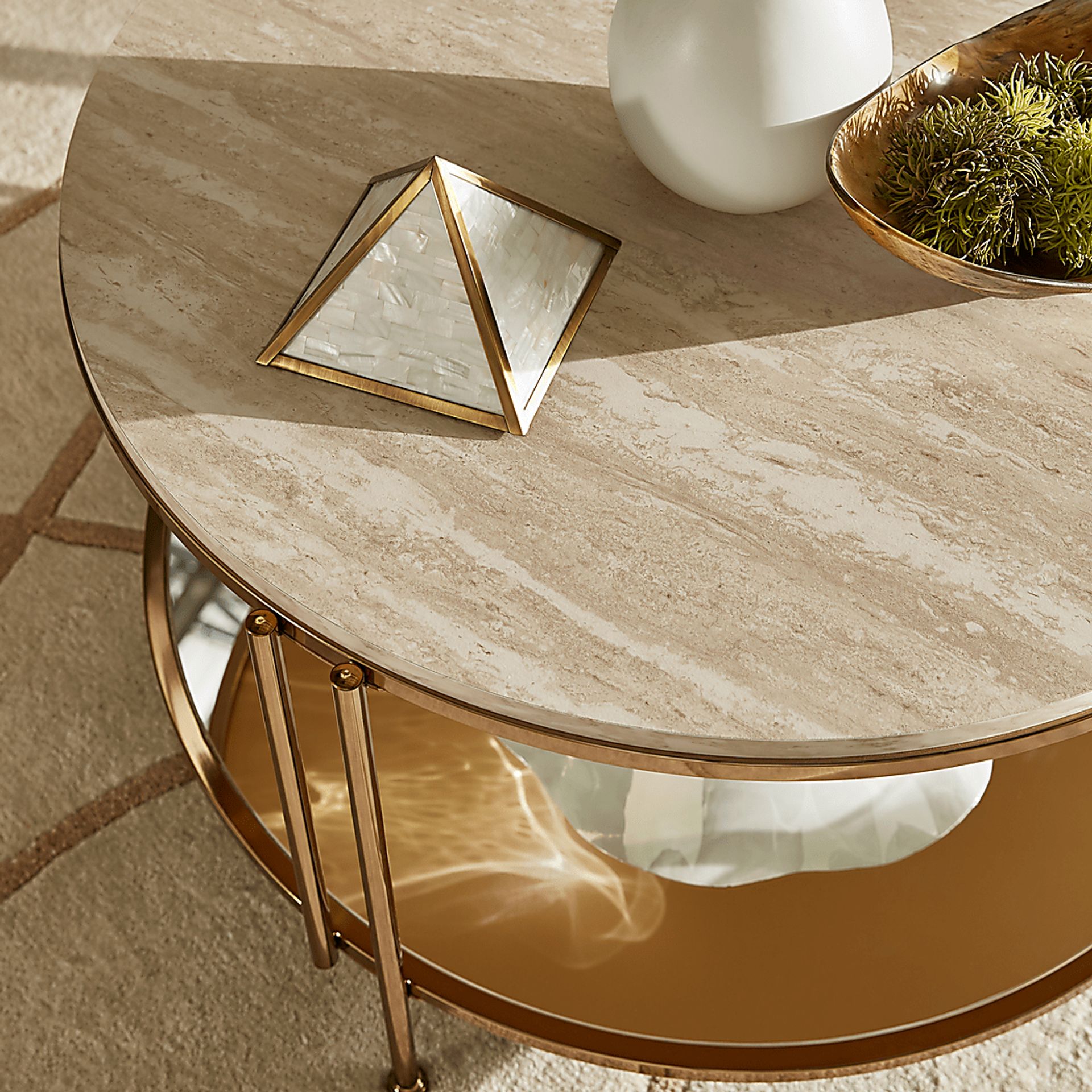 Clairview Gold Cocktail Table - Image 5