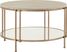 Clairview Gold Cocktail Table