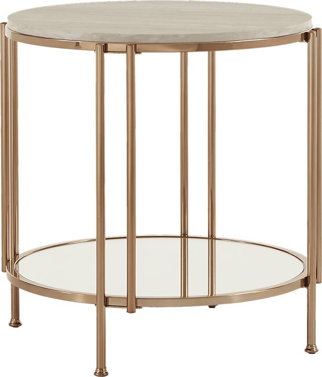 Clairview Gold End Table - Thumbnail - Image 1