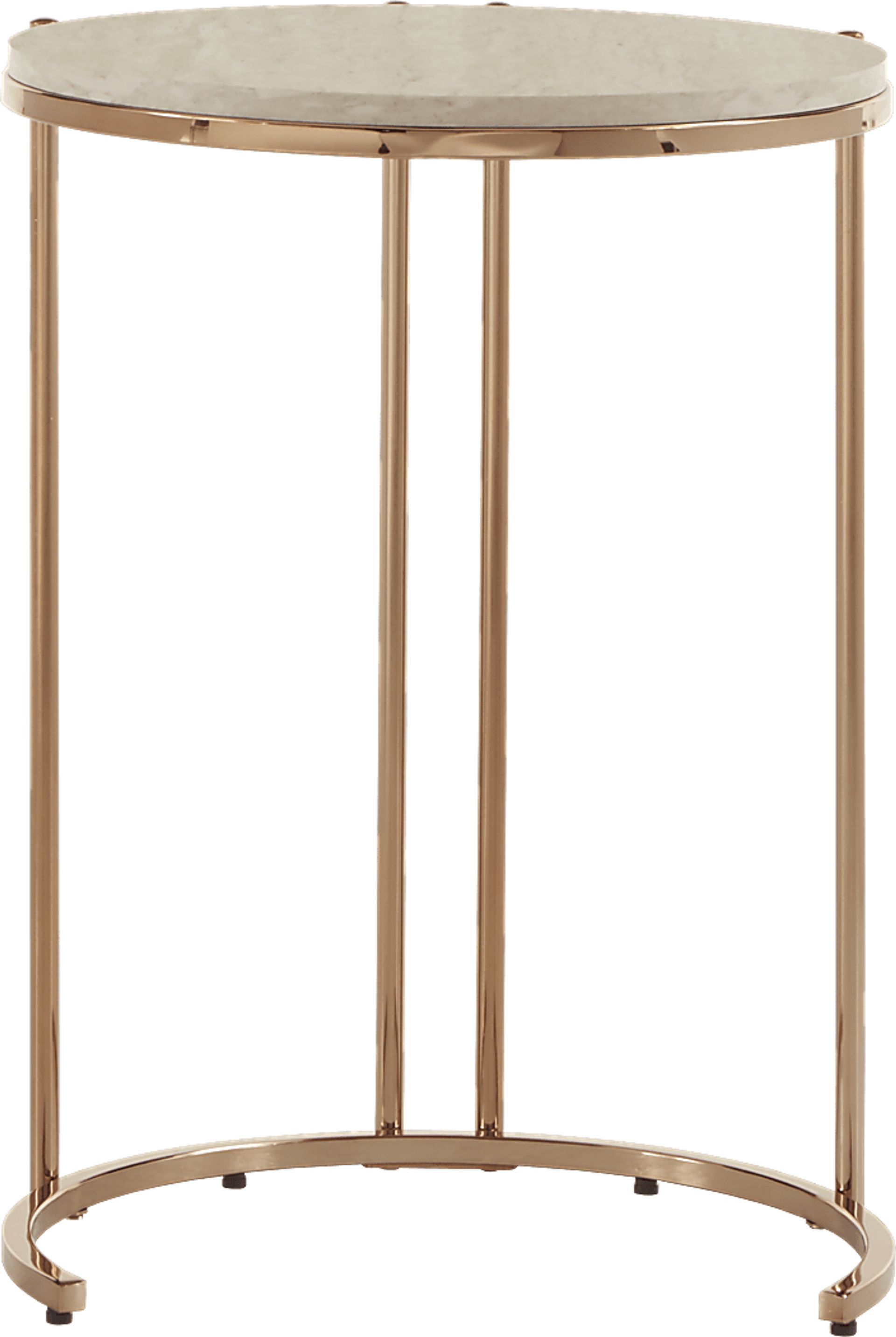 Clairview Gold Side Table - Image 2