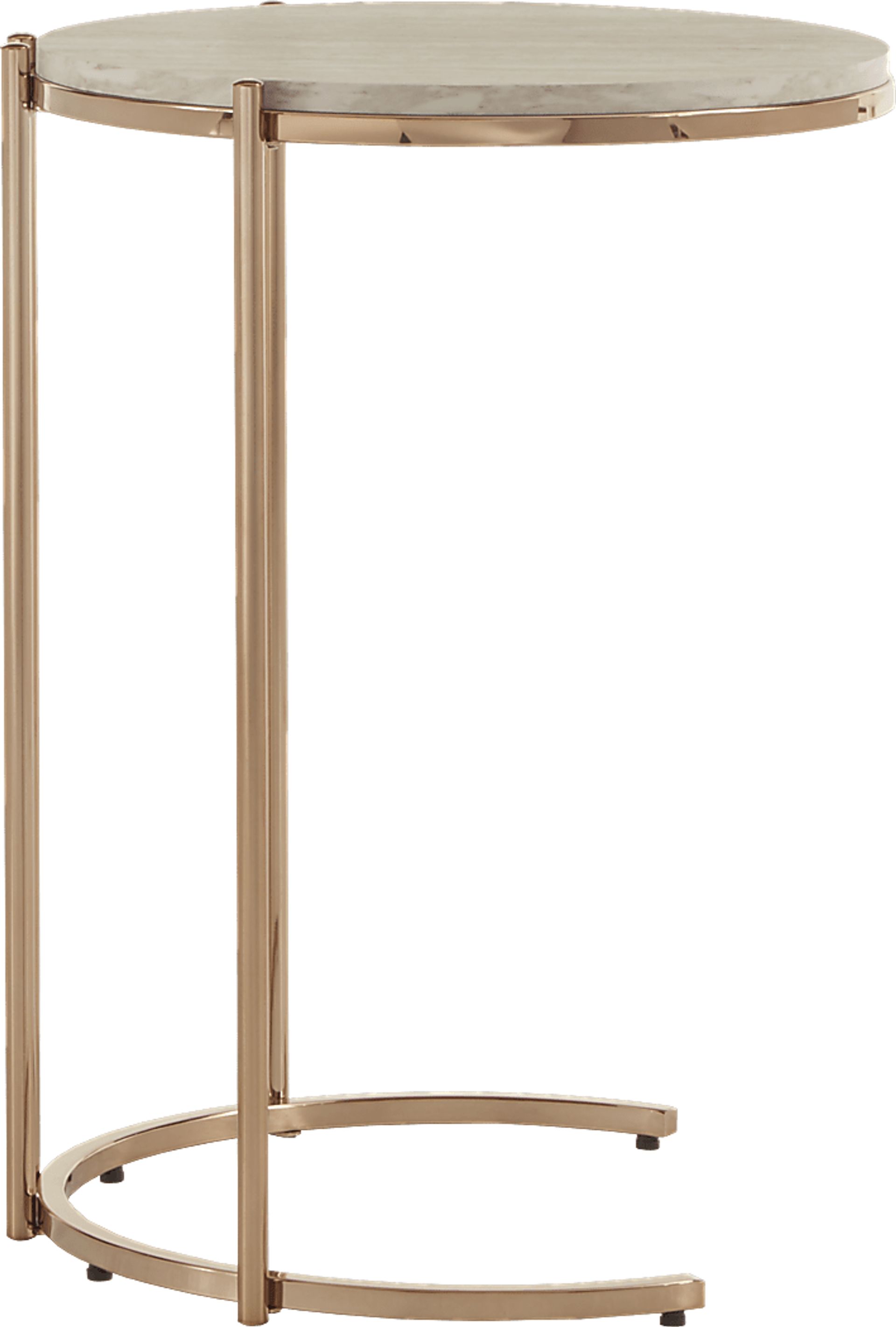 Clairview Gold Side Table - Image 3