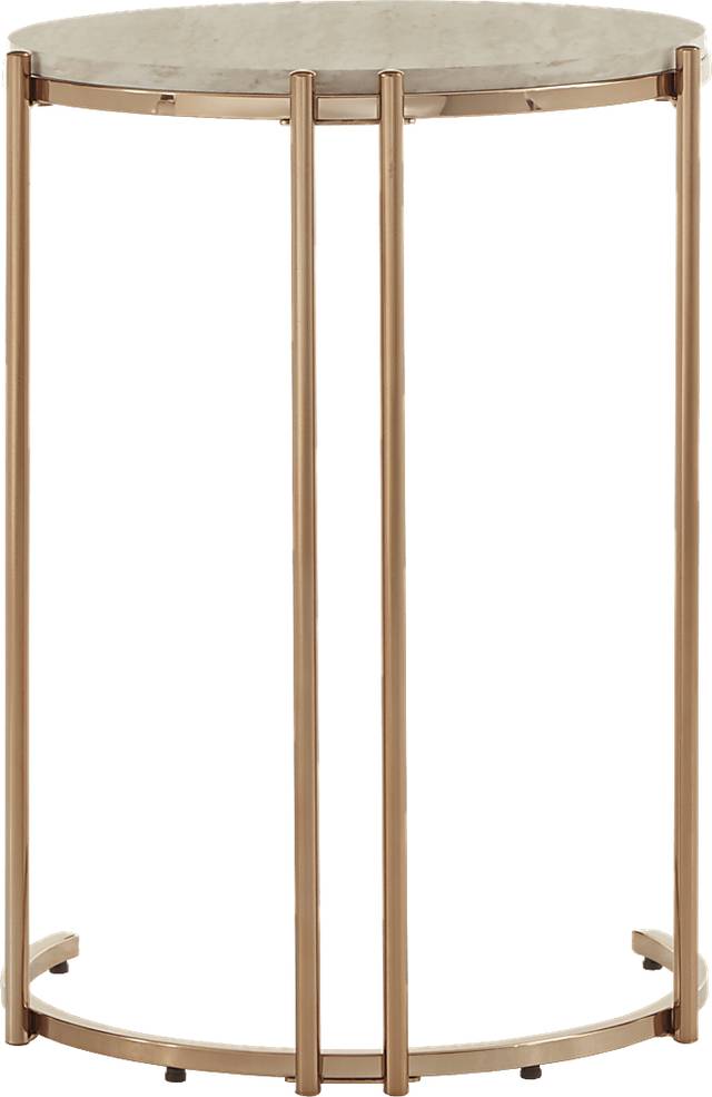 Clairview Gold Side Table - Thumbnail - Image 4