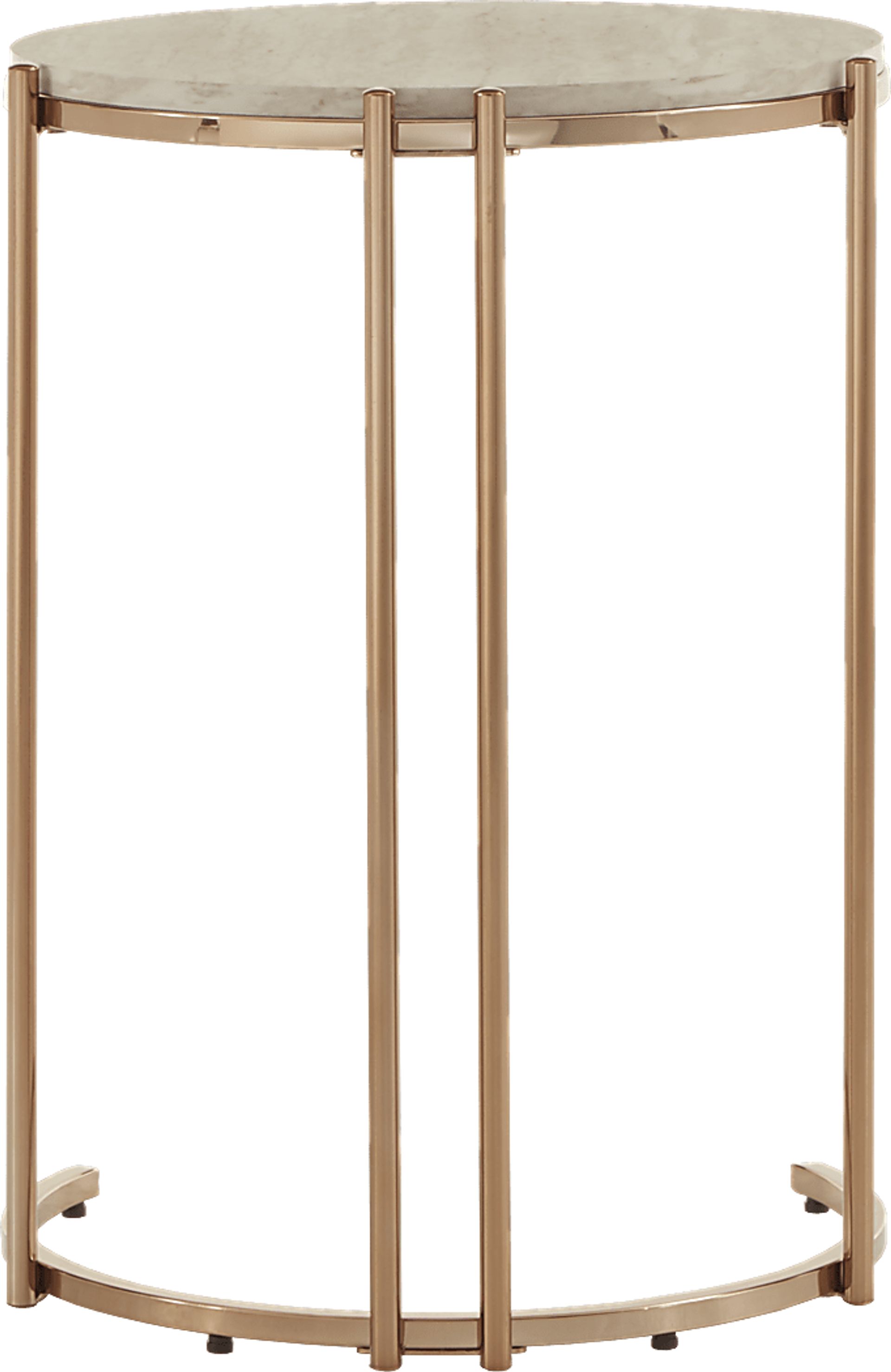Clairview Gold Side Table - Image 4