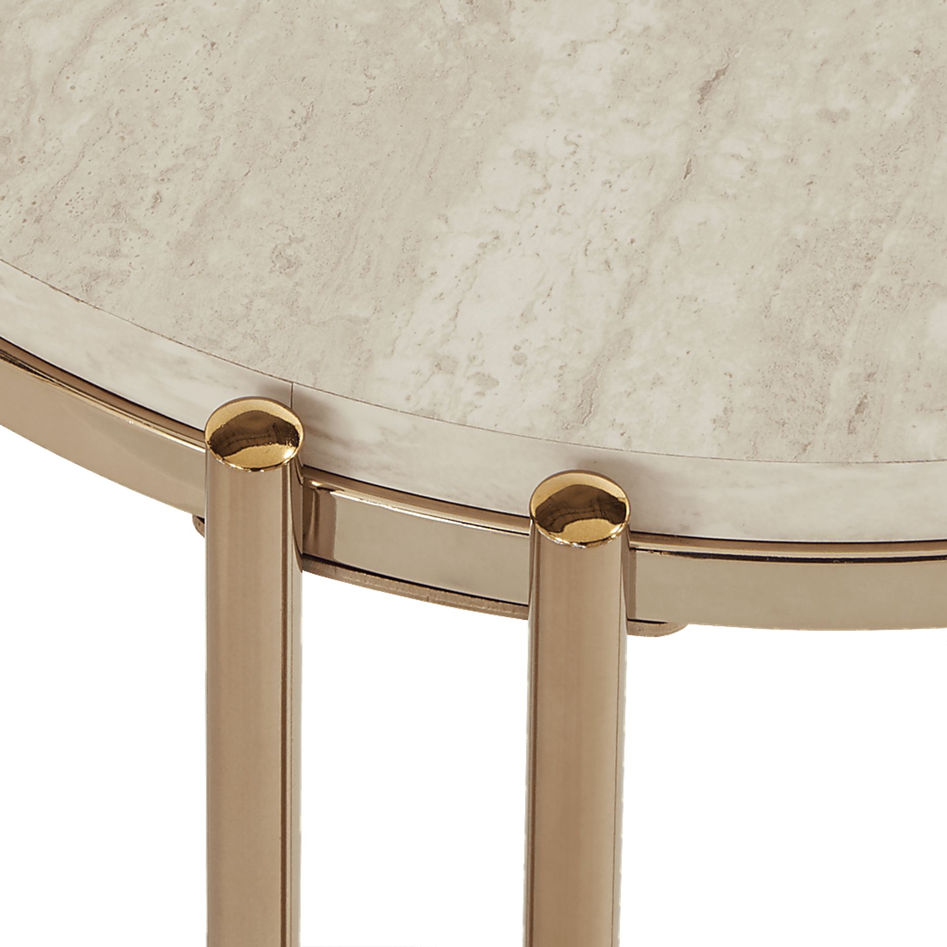 Clairview Gold Side Table - Image 5