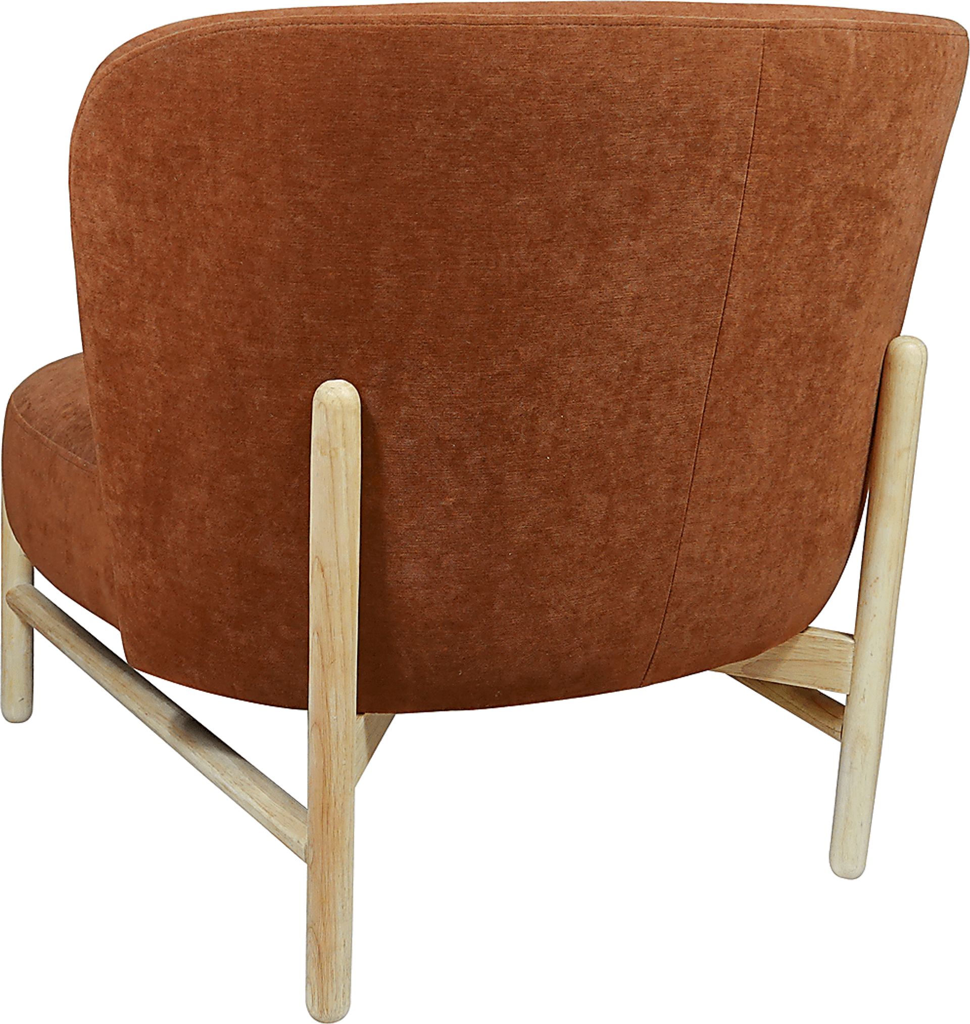Claonia Red Accent Chair - Image 5