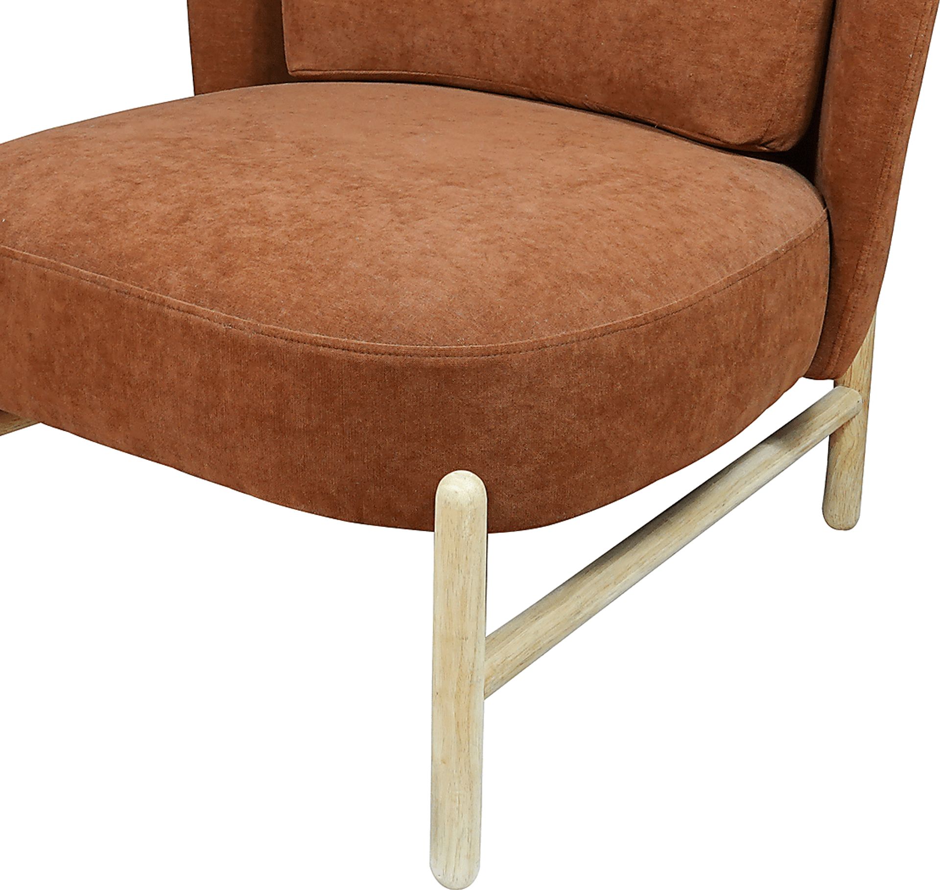 Claonia Red Accent Chair - Image 6