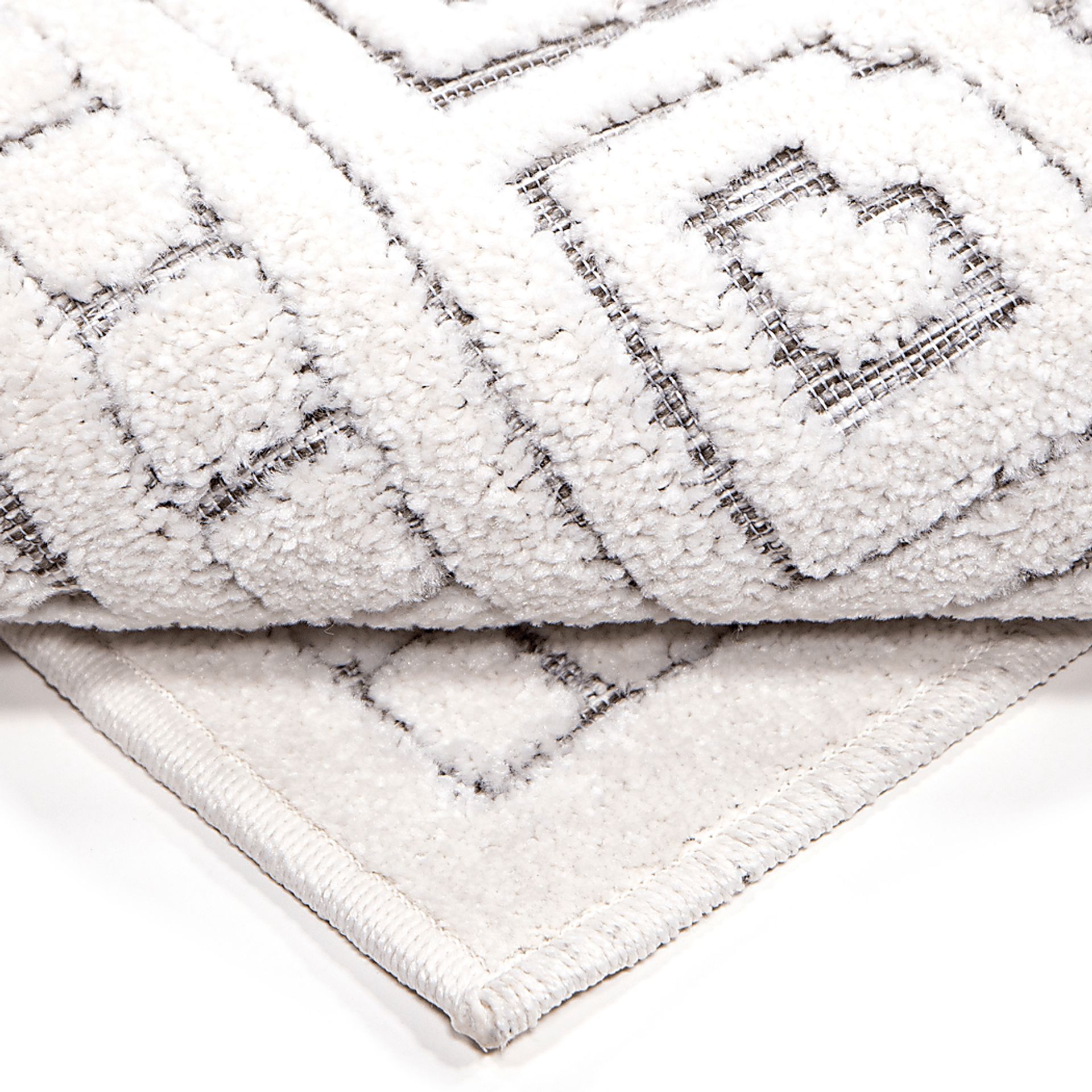 Clapp White 5'2 x 7'6 Rug - Image 4
