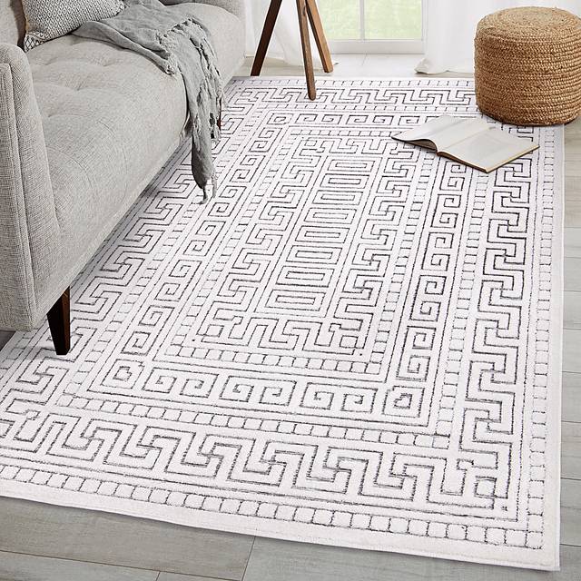 Clapp White 7'9 x 10'10 Rug - Thumbnail - Image 2